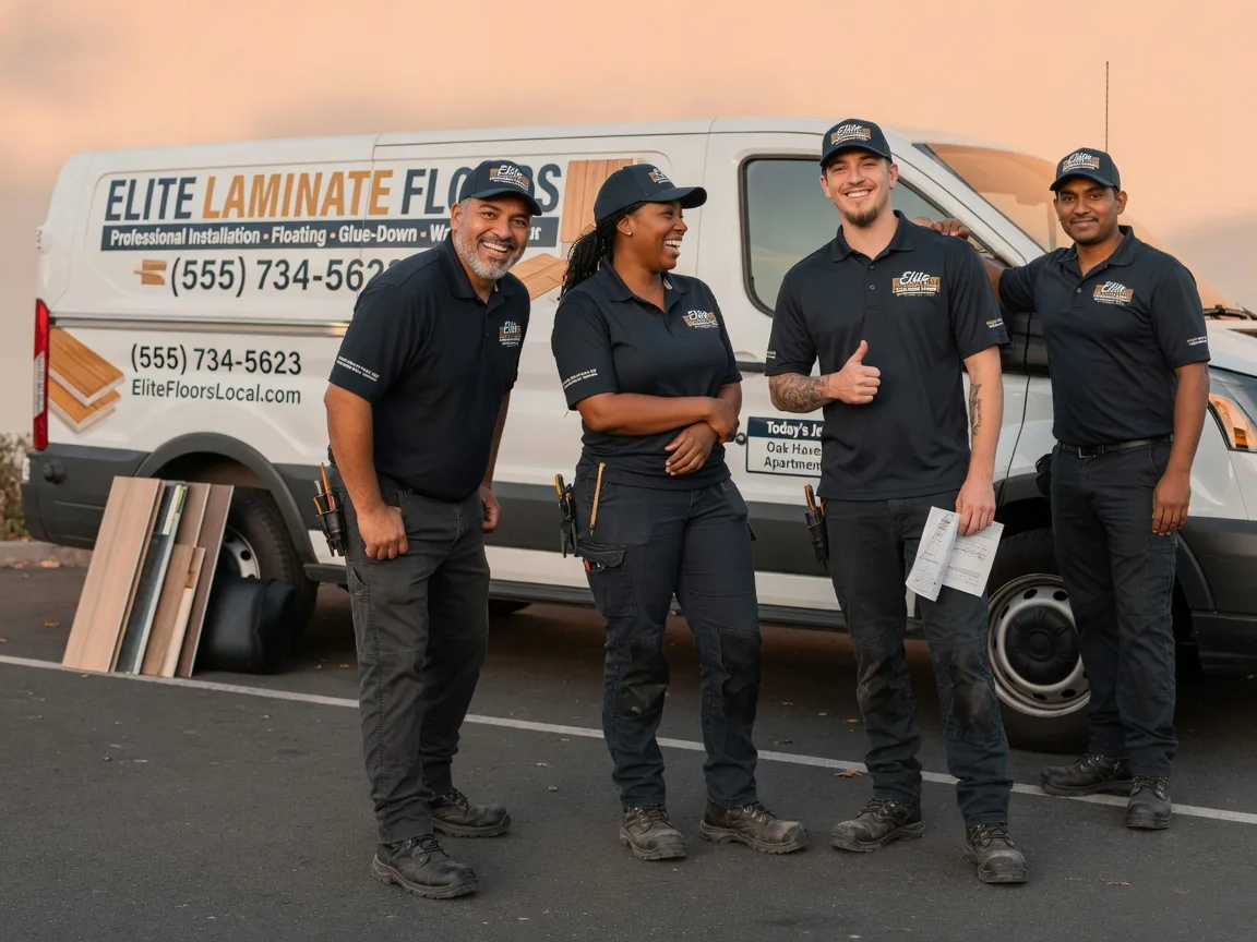 Laminate flooring installation company in Winger, MN